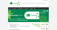 Desktop Screenshot of iooffoundation.org.au